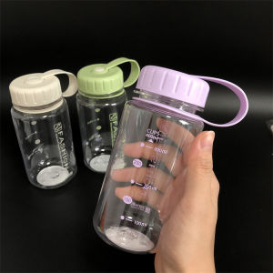 Portable Sports Water Bottle Plastic Space Cup with Lid Handy Water Jug for Students And General Use Classic Style Drinking Utensil