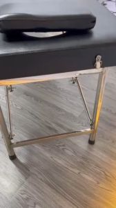 Giường vali chân inox chắc chắn full phụ kiện | Giường vali gấp gọn cho spa phun săm