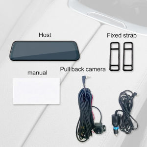 4K WiFi Touch Screen Car DVR Dual Front Rear Cameras Streaming Media 24H Parking Monitor Auto Dash Cam Recorder