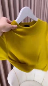 Top double layer atasan jersey premium tebal baju atasan wanita