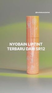 SR12 Lip Tint Gel Sweet Orange Formula Ringan Fresh Natural Bibir Cantik Awet Dan Tahan Lama BPOM