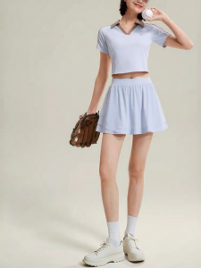 VFU | Anti-peek A-line Sports Skirt with Cool Feel & Quick Dry