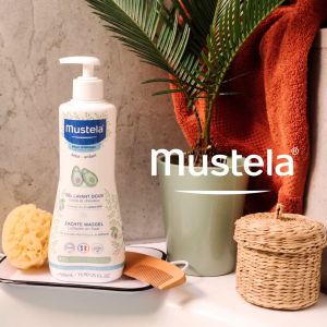 Mustela Organically Farmed Avocado Cleansing Gel Hair & Body/Body Lotion/Cleansing Water/Shampoo/Facial Cream Normal Skin Range (1pc)