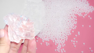 100g Clear Plastic Soil Thermoplastic Crystal Soil Free Resin Clay PCL Granules For DIY Handmade