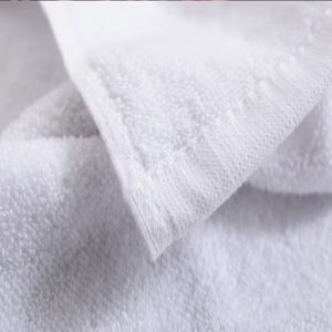 2pcs White Hand Towel Pure Cotton Multifunctional Washcloth For Home Hotel Kitchen Bathroom Cleaning Wipe Dishcloth Drop Ship