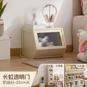 Modern Simple Bedroom Living Room Multi-layer Storage Cabinet Easy-to-Assemble Bookcase Organizer Shelf for Miscellaneous Items