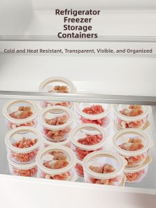 CRISTALGLASS | Refrigerator Storage Food-grade Freshness Preservation Bowls with Lid