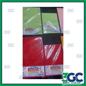 3GC Study Smart with Unlined Plain Index Cards - Get Creative with 6 Different Colors - Pack of 25/100