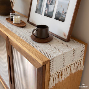 Idyllic Dining Table Bench Table Runner Fabric Craft Woven Coffee Table Cushion Sideboard Cabinet Cover Towel Shoe Cabinet Chest of Drawers TV Cabinet Cover