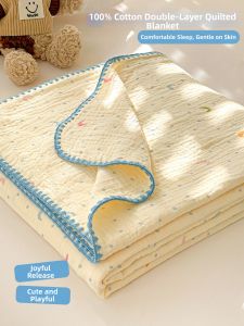 NAIYOUCHENG | Double Layer Cotton Multifunctional Blanket