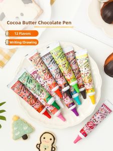 LIEHUFU | Multicolor Edible Cake Decorating Pens