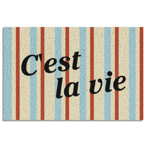 Simple Creative Anti-Slip Wear-Resistant Door Mat Customizable Silk Circle Home Entrance Mat Mud Scraping Floor Pad