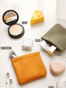 Portable Mini Velvet Storage Bag for Sunglasses Glasses Lipstick Universal Travel Organizer Pouch Compact Storage Solution