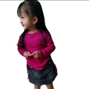 Vallen Top Blouse Anak Perempuan 2-12 thn/Atasan Anak Perempuan Model Korea