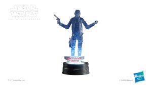 Star Wars The Black Series Holocomm Collection Han Solo Collectible 6 Inch Action Figure with Light-Up Holopuck Ages 4 and Up