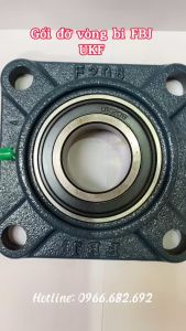 Gối đỡ vòng bi UKF205 UKF206 UKF207 UKF208 UKF209 (LỖ TRỤC CÔN)