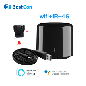 Broadlink Bestcon RM4C Mini Universele 4G Wifi IR Afstandsbediening Compatibel Alexa Google Assistent Voor Ac