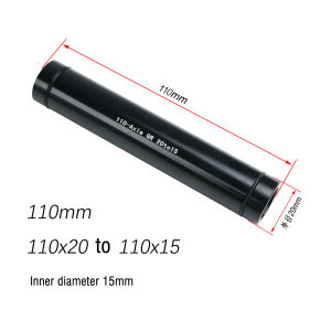  MTB Bike HUB Barrel Shaft Bicycle 20mm Thru Axles To 15mm Thru Axle Adapter 100/110mm Fork Aluminum Alloy Cycling Accessories