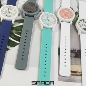 Sanda | SANDA 3252 Fashion and Simple Student Quartz Watch Popular Style Waterproof Suitable for Sports and Life is a Gift for Frien