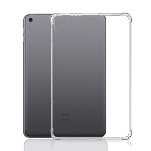Xiange Li Transparent Silicone Protective Case for iPad Mini 5 A2126 A2133 A2124 Tablet Computer Anti-Fall Shockproof Clear Cover