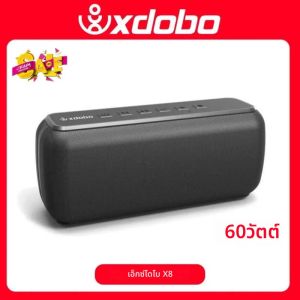 Xdobo X8 II 60W ลําโพงบลูทูธแบบพกพา 6600mAh Bass Sound Box ไร้สายกันน้ํา TWS Boombox