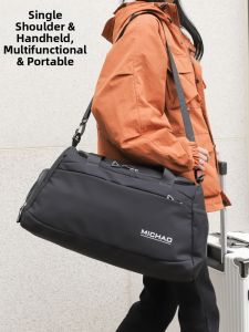 Handy Large Capacity Waterproof Portable Fashionable Suitcase Compatible Travel Bag