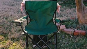 Sofia New Durable Lightweight Portable Camping Chair with Armrests and Cup Holder - Perfect for Outdoor Events & Hiking