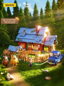 WEIJI | Genguangqiang Forest Cabin Building Blocks Toy