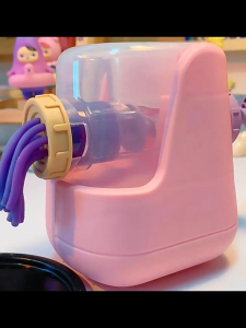 ของเล่นเครื่องทำบะหมี่ดินน้ำมัน ดินน้ำมัน 12 สี แม่พิมพ์ครบชุด 29 ชิ้น บทบาทสมมติ ของเล่นเด็ก