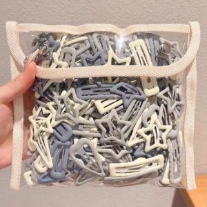 กิ๊บติดผมรูปดาว 3 ชิ้น แฟชั่นเกาหลี กิ๊บติดผมหน้าม้าน่ารักใหม่ กิ๊บติดผมด้านข้าง กิ๊บติดผม เครื่องประดับผม