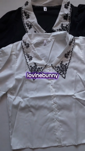 MILLANO COLLAR TOP KOREAN STYLE IMPORT / ATASAN WANITA CROP MODEL KOREA / ATASAN WANITA GAYA KOREA MURAH