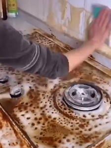 [500ML] Kitchen Grease Cleaner Oil Stain Remover Spray 泡沫型厨房油污清洁剂清洁喷雾