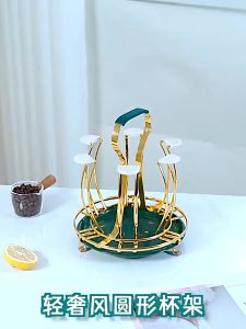 Rak Cangkir Gantung 6 Cangkir dan Rak Gelas Gantung