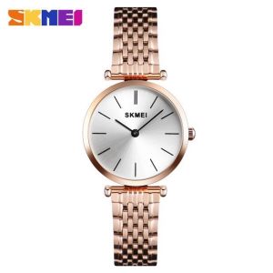 Đồng hồ nữ Skmei chính hãng chống nước chống xước tốt bảo hành 1 năm