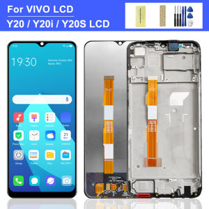 6.51" Black NEW For Vivo Y20 V2029 / Y20i V2027 V2032 LCD Display Touch Screen Digiziter Assembly For vivo Y20s Lcds