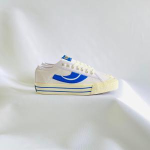 Sepatu ZIROTZ | Sepatu Pria Wanita Flexion Whiteblue Low Sneakers