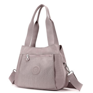 Simple Women's Bag New Arrival: Casual & Lightweight Nylon Cloth Large Capacity Multi-Layer Commuter Tote