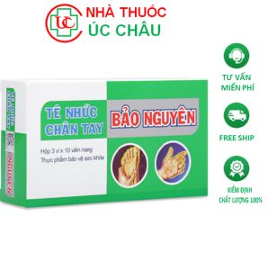Viên uống tê nhức chân tay Bảo Nguyên Sắc Ngọc Khang hỗ trợ điều trị chân tay tê nhức tê mỏi tê bì tê cứng tê buốt co mỏi đau nhức xương khớp