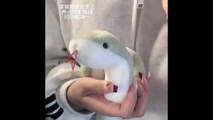 Ada Stok Mainan Mewah Maskot Tahun Ular Mainan Mewah Anak Patung Kreatif Hiasan Kecil Gadis Kanak-kanak Lucu