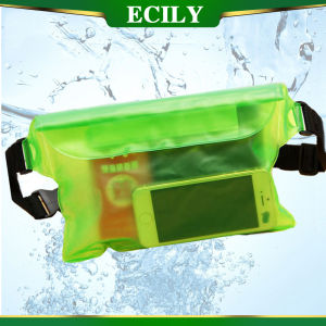 ECILY Large Waterproof Bag Mobile Phone Tablet Fanny Pack Touchable Storage Water Bag Shoulder Bag Waist Bag Fitness Bag For Swimming/Rafting/Diving/Rainy Day/Skiing