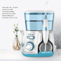 Electric Water Jet Flosser Pick Oral Irrigator Dental Hygiene Flossing Equipment Teeth Cleaner 5Tips Mouth Washing Cleaning Tool. 