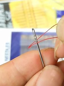 Bộ 12 Kim May Vá Mới Không Cần Xỏ Chỉ Có Dây Móc Trong Đuôi Mở Bằng Dành Cho Người Lớn Tuổi Darning-HAUSE