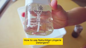 NaturAlign All-Natural Lingerie Detergent 300ml Stain Remover Natural Hand-Wash Female Panties Delicate Garments