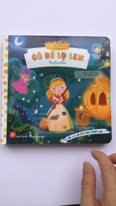 Sách Chuyển Động Kéo Trượt - Cô Bé Lọ Lem - First Stories - Cinderella - Đinh Tị