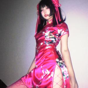 New Chinese Style Cheongsam Dress Halloween Christmas Cosplay Uniform Soft Girl Maid Skirt Short Cheongsam Daily Wear