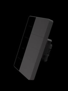 ZEMISMART | Zemismart Zigbee Display Switch US Big Button DIY Name Light Switch Works with Tuya Alexa Google Home (Tuya Zigbee Hub Required)