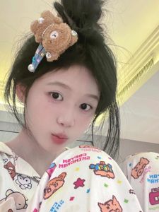 Kẹp Tóc Thỏ Dễ Thương Kẹp Tóc Tai Bên Phải Hình Trái Tim Kẹp Tóc Phong Cách Hàn Quốc Kẹp Tóc Hình Chú Gấu Dễ Thương Cho Bé Gái