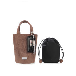 JANDRESS | Original Small Wild Brown Leather Suede Shoulder and Crossbody Bag