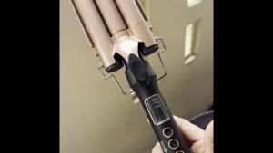 Amori Professional Catokan Rambut Klintong Triple Barrel A-058 Uk 25mm Hair Waver Catok Ikal Keriting Multifungsi Korean Wavy Hair Make Hair Syling Three Barrel Curly Curlingtong Curling Tong Ceramic Tourmaline Laz COD Bisa Bayar di Tempat