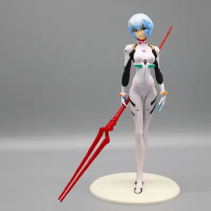 Bandai | Hot Neon Genesis Evangelion Ayanami Rei PVC Action Figure - Anime Collectible Model Toy